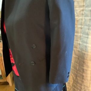 BlackDouble breasted Blazer By Van Heusen size 12
